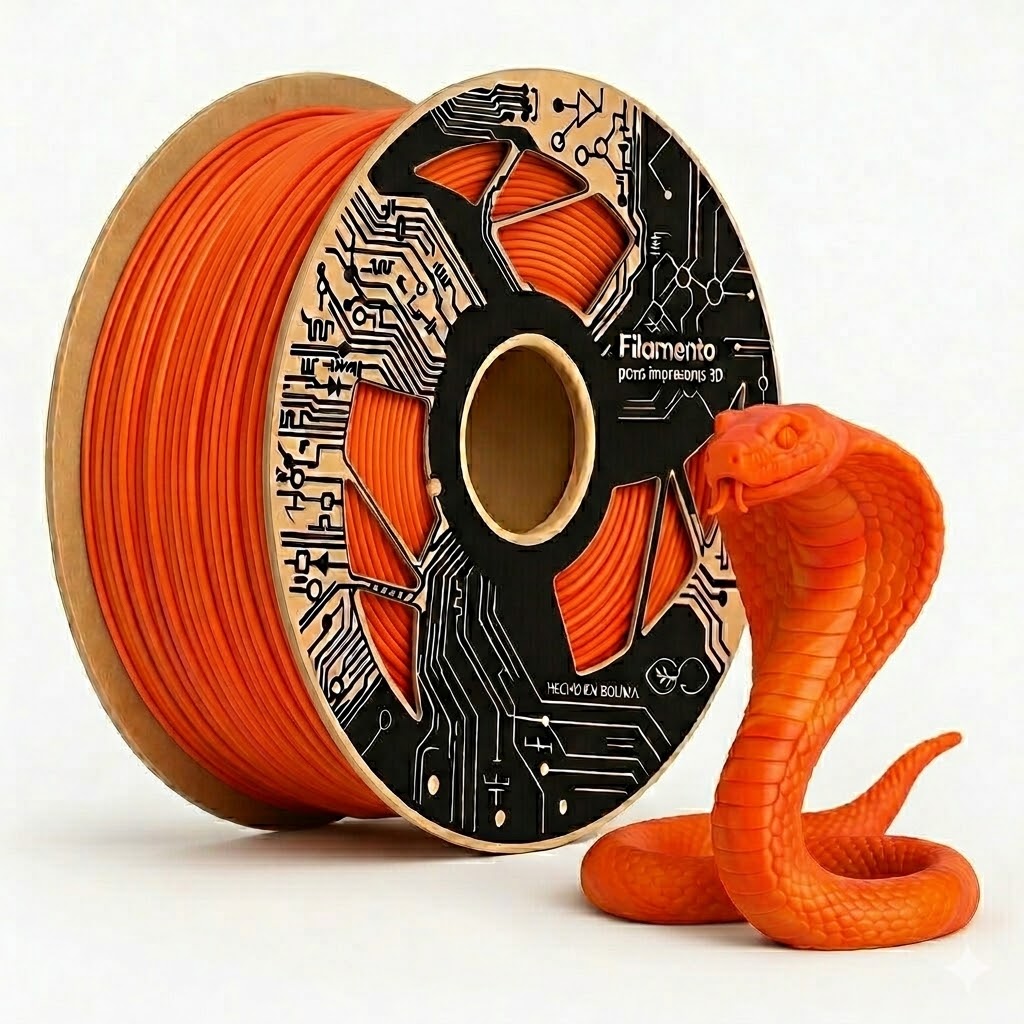 PLA Naranja Intenso