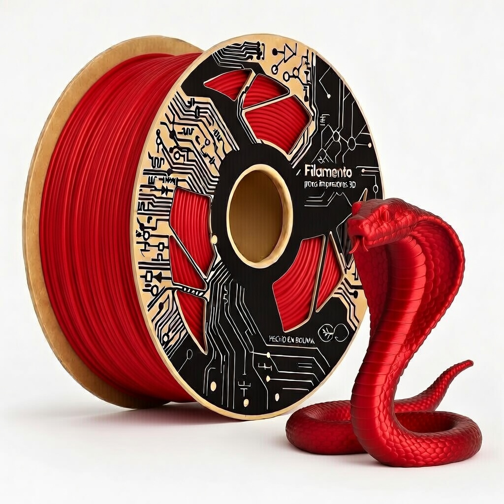 PLA Rojo Intenso
